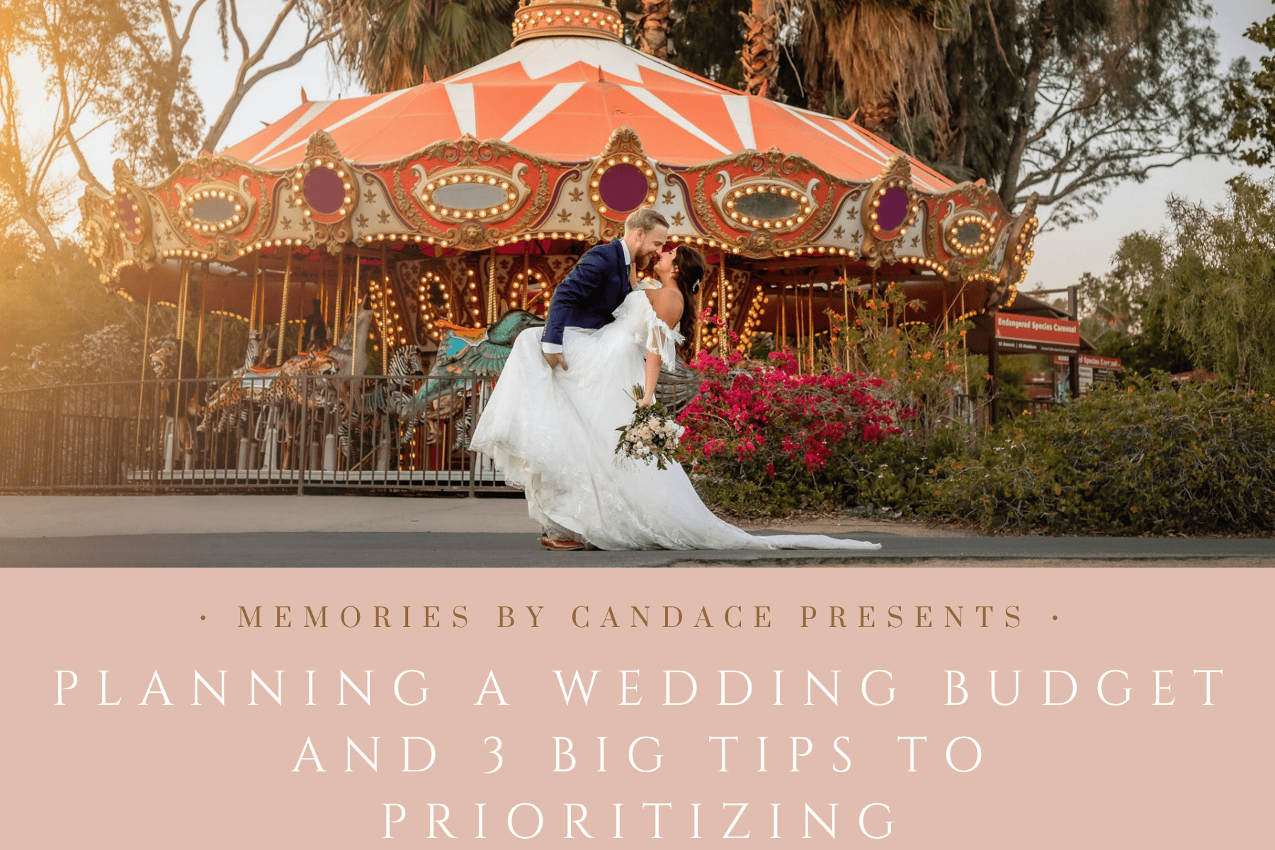 Planning a wedding budget and 3 BIG TIPS To prioritizing
