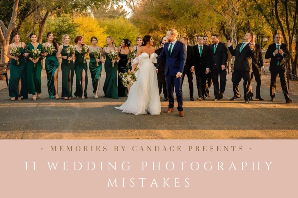 11 Wedding Photography Mistakes