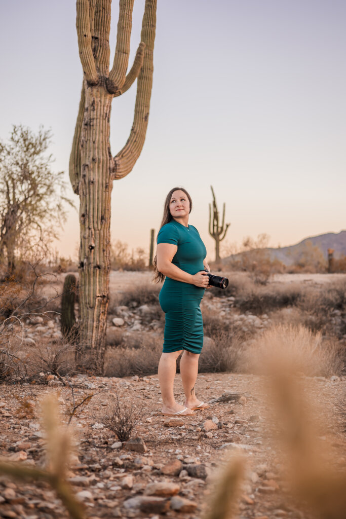 Shawna Wolf is an associate photographer for a Phoenix valley area photographer team, Memories by Candace.