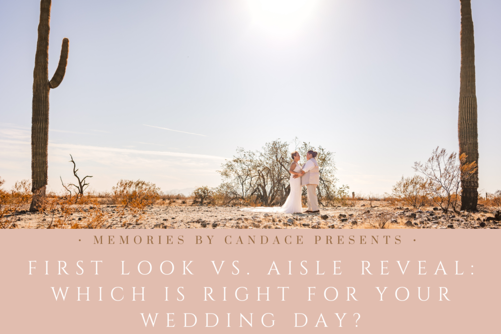 First Look vs. Aisle Reveal Which Is Right for Your Wedding Day First Look vs Aisle Reveal and which is right for your wedding day?